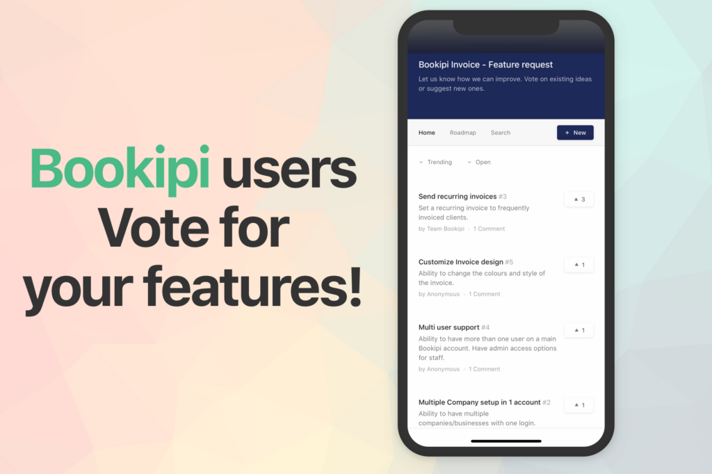 bookipi invoice & expense app voting