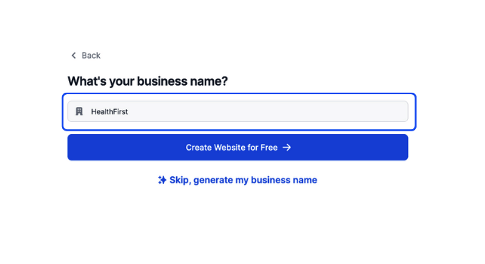 how to build your free website - step 6