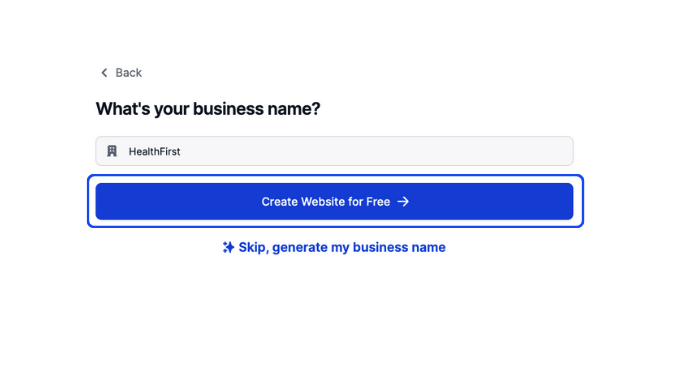 how to build your free website - step 7
