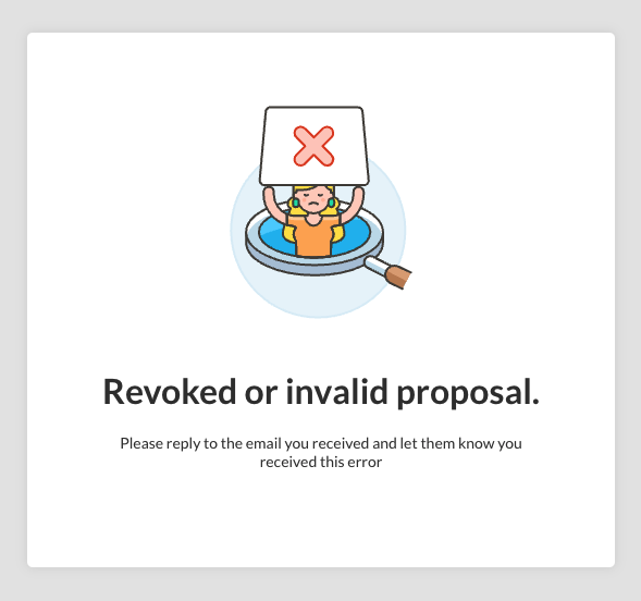 Proposals - How to revoke, edit and resend a proposal - 7
