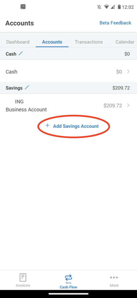 Invoice Mobile App - How to sync your bank - 14