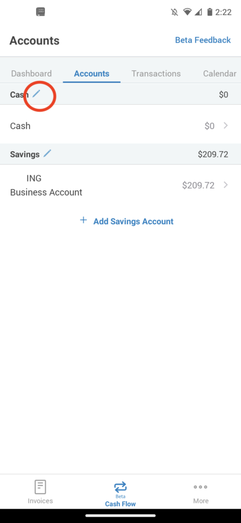 Invoice Mobile App - How to sync your bank - 15