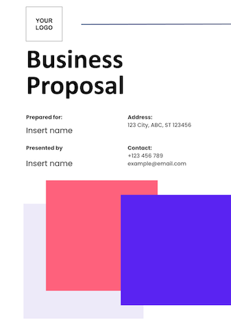 free business proposal template