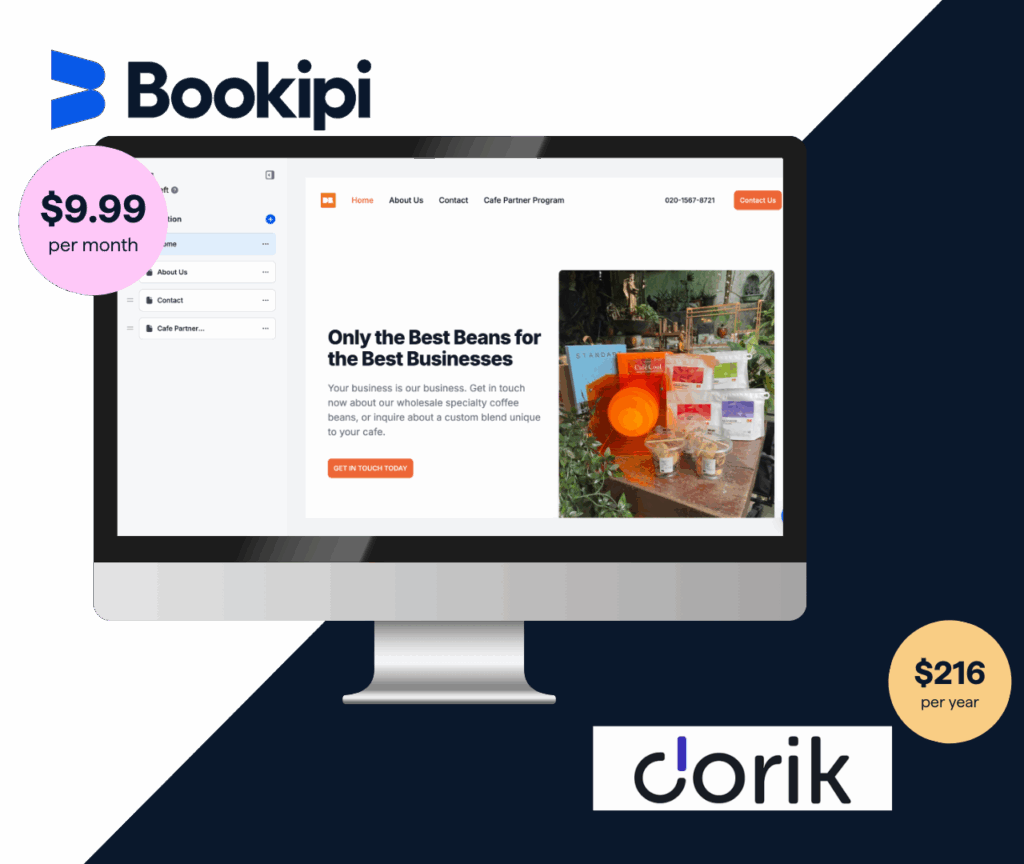 Bookipi vs Dorik Pricing Comparison