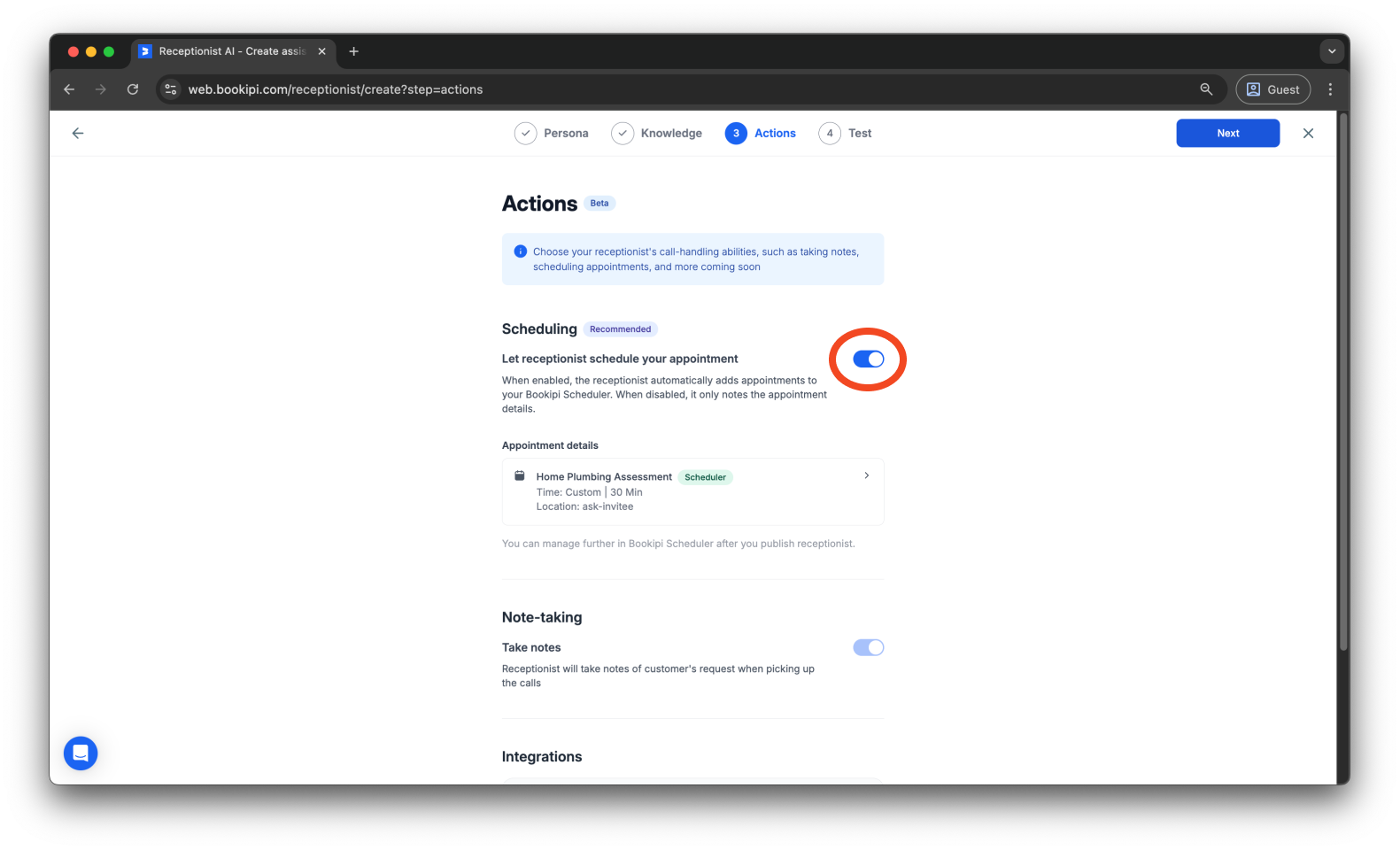 Uncategorized - How to create your Bookipi AI Receptionist - 10