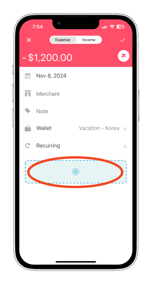 Bookipi Expense - How to use wallets and add expenses - 12