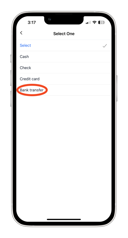 Invoice Mobile App - How to mark the invoice as paid and send a receipt using the mobile app - 6
