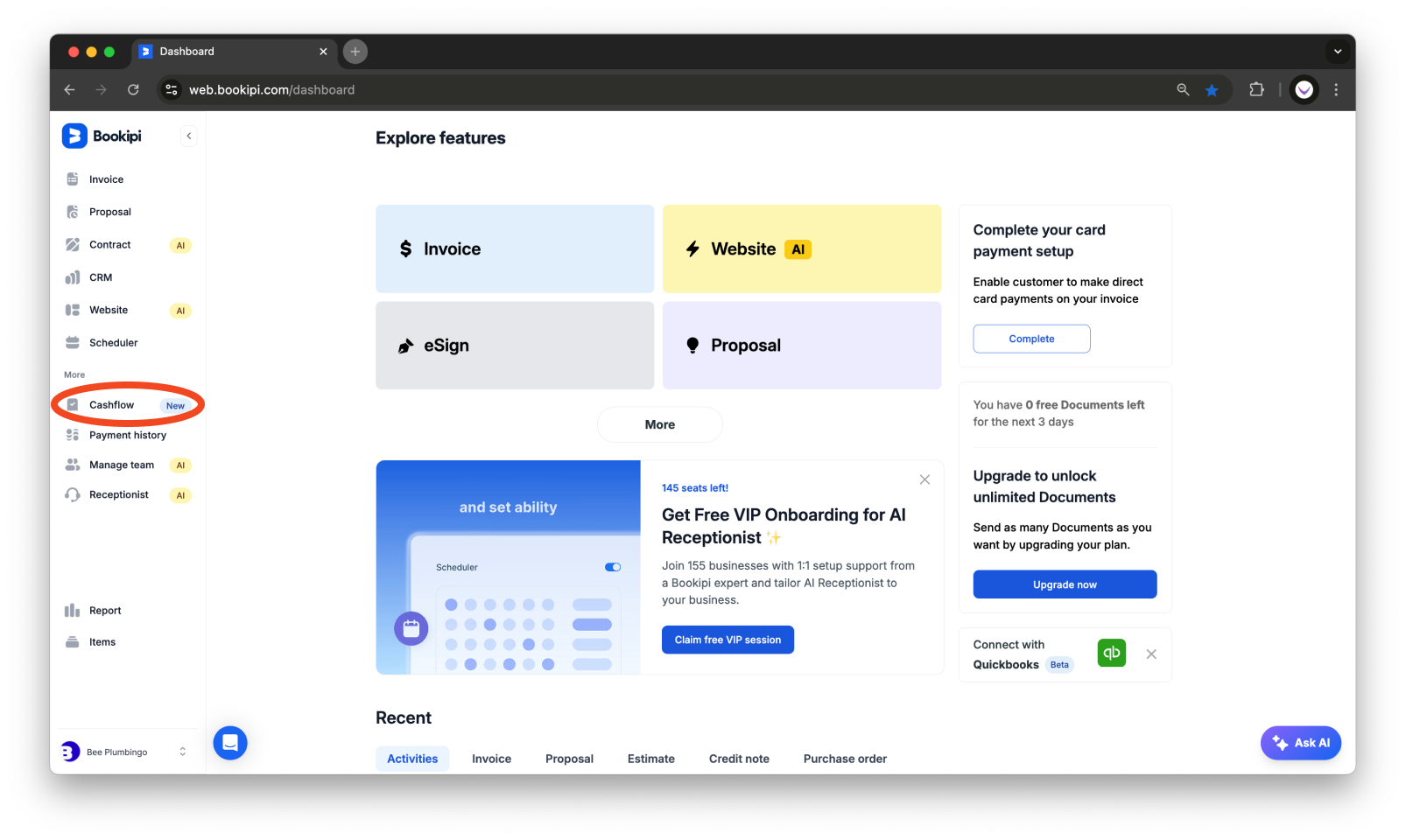 Uncategorized - How to add expense using the AI smart capture - 1