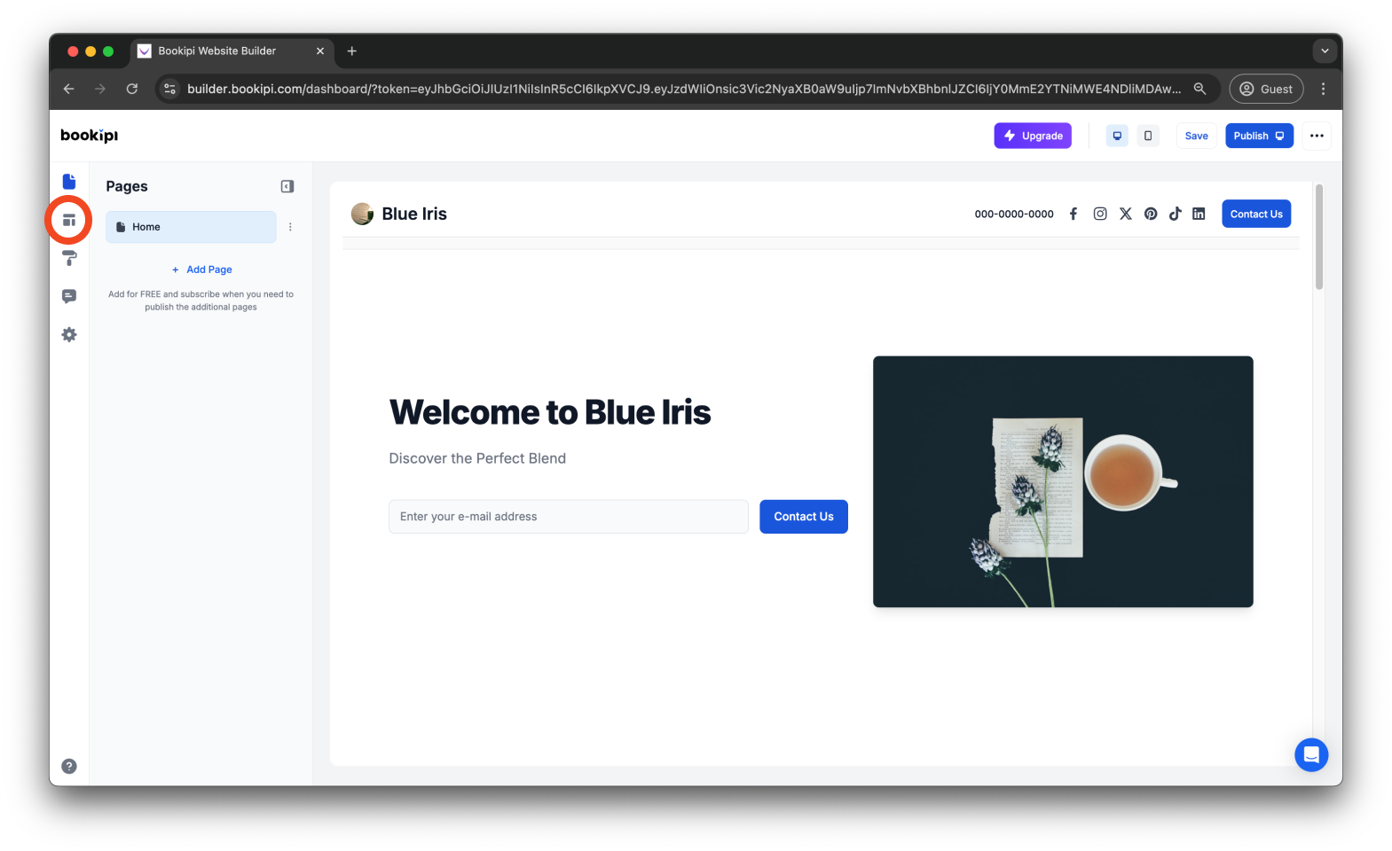 Bookipi AI Website Builder - How to add, edit and delete your products or services in Bookipi AI Website Builder - 2