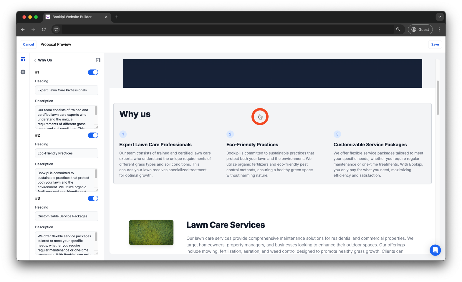 Uncategorized - How to edit your Why Us section on Proposal AI - 8