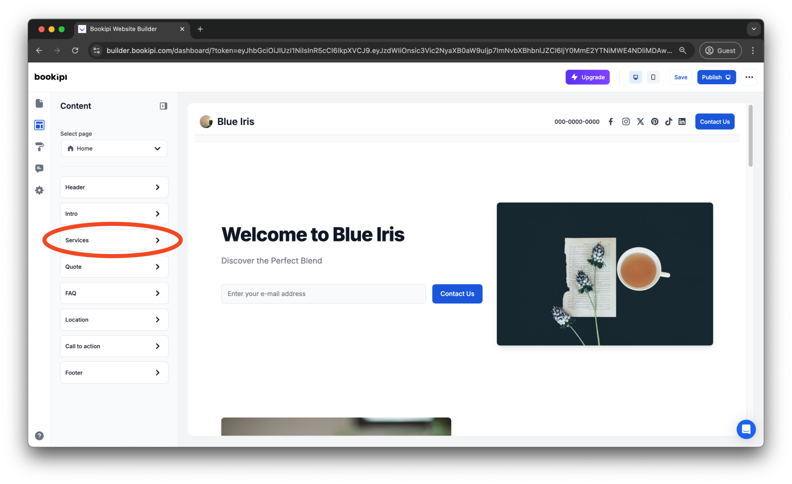 Bookipi AI Website Builder - How to add, edit and delete your products or services in Bookipi AI Website Builder - 3