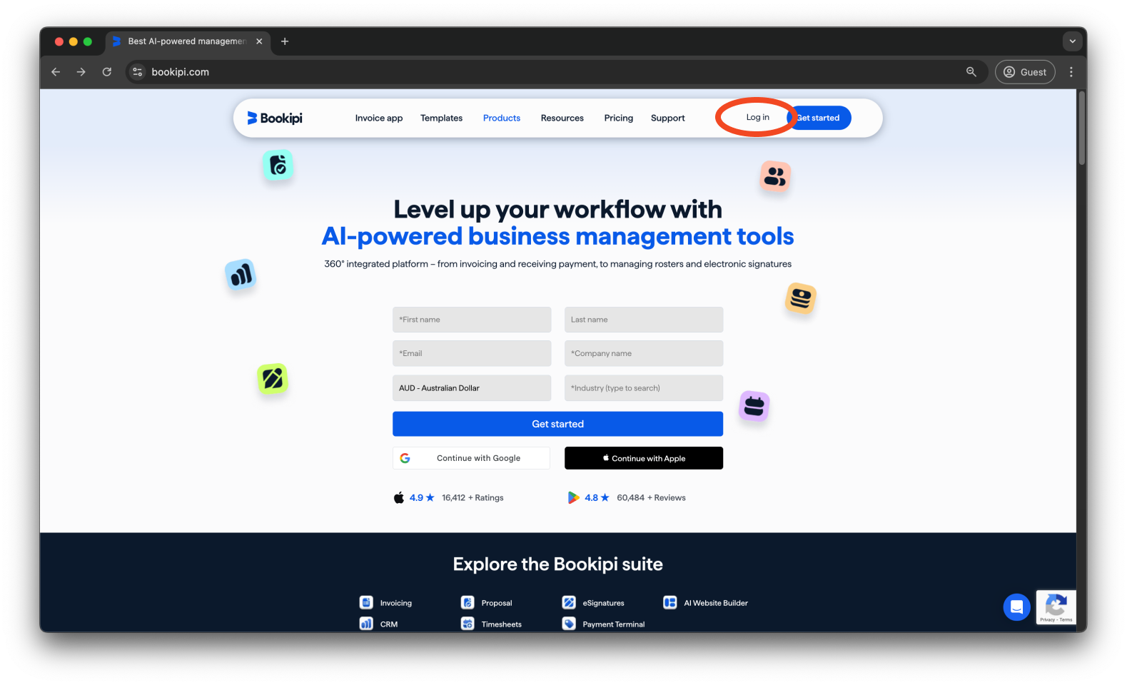 How To Set Up Your Business On Bookipi Invoice Web App