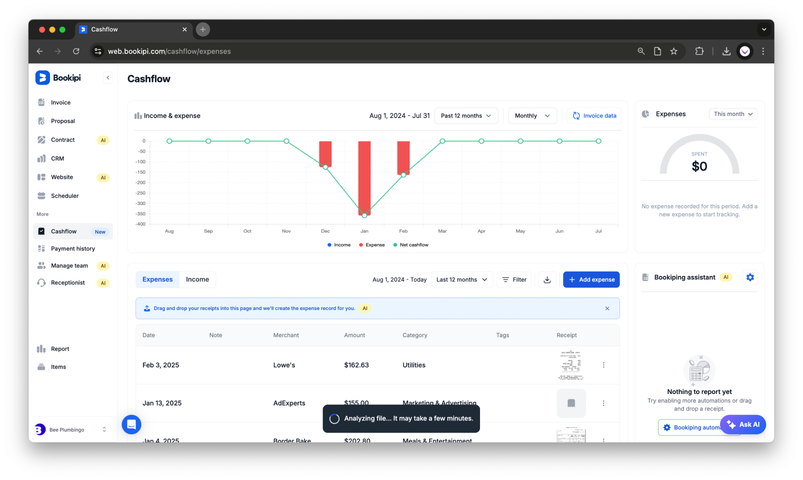 Uncategorized - How to add expense using the AI smart capture - 3