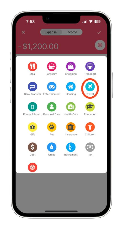 Bookipi Expense - How to use wallets and add expenses - 10
