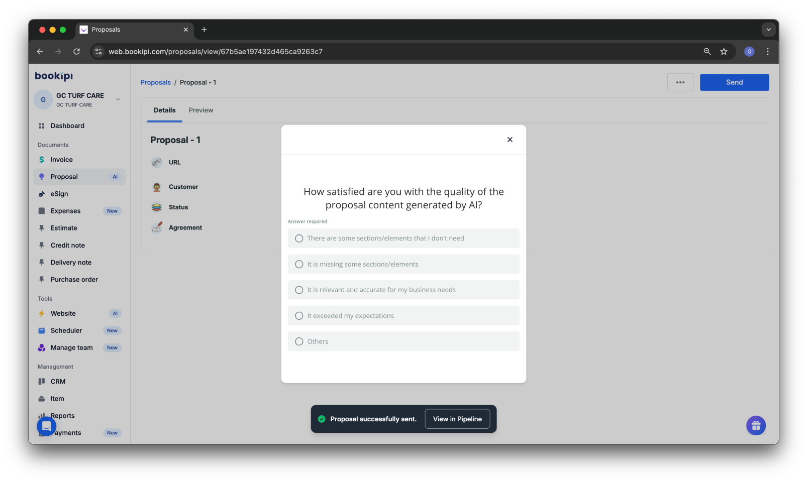 Uncategorized - How to add your social links to your Proposal AI - 19