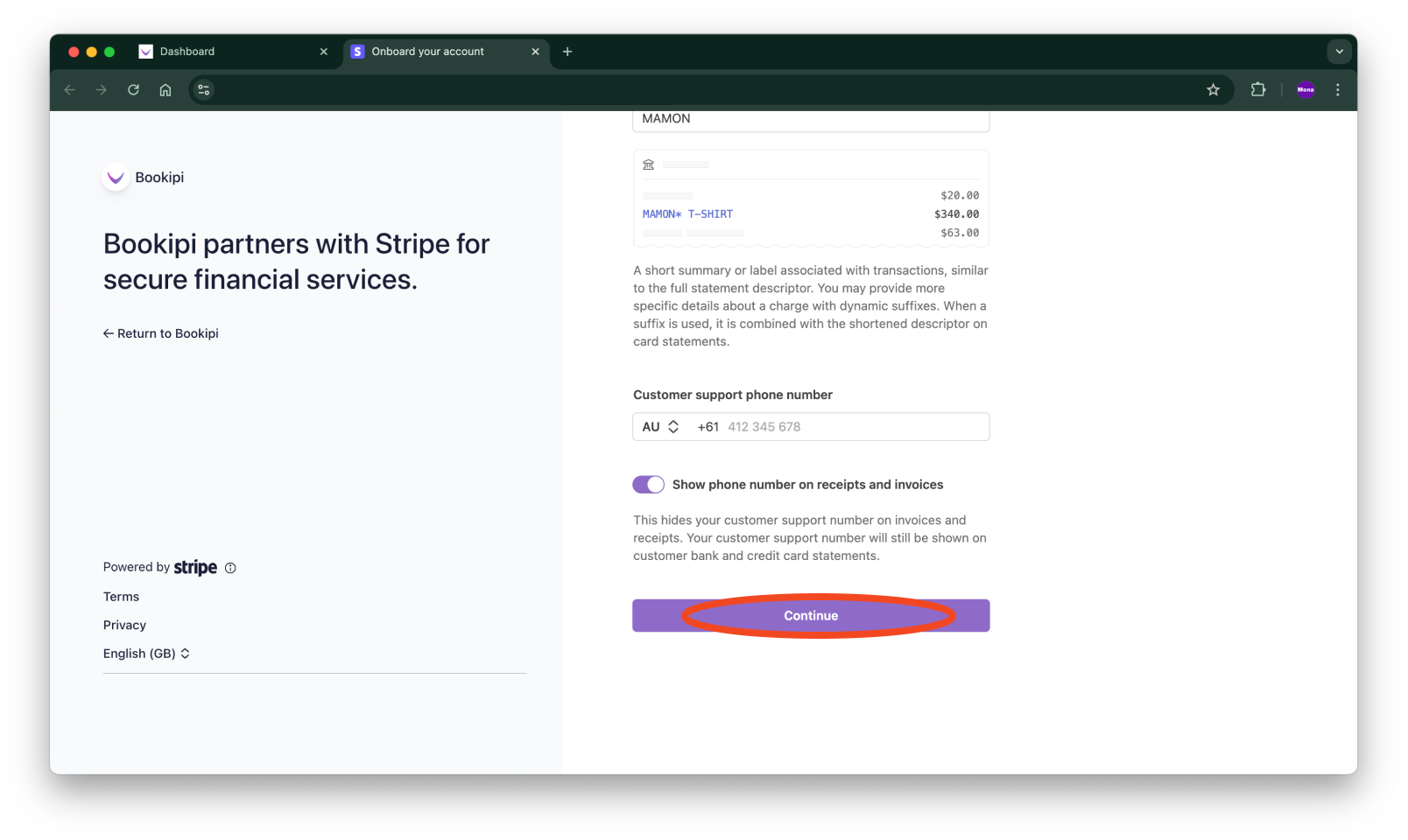 Invoice Web V2 - How to activate payments on web - 13