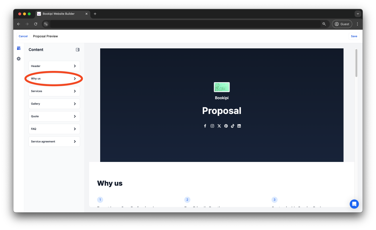 Uncategorized - How to edit your Why Us section on Proposal AI - 7