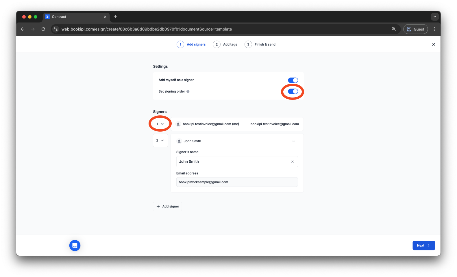 Uncategorized - How to sign your own document using Bookipi eSign - 5