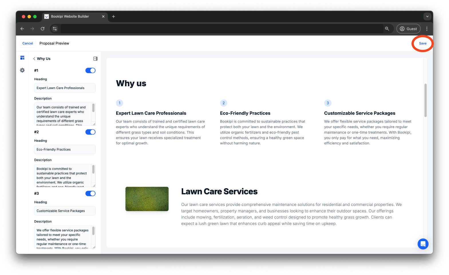 Uncategorized - How to edit your Why Us section on Proposal AI - 11
