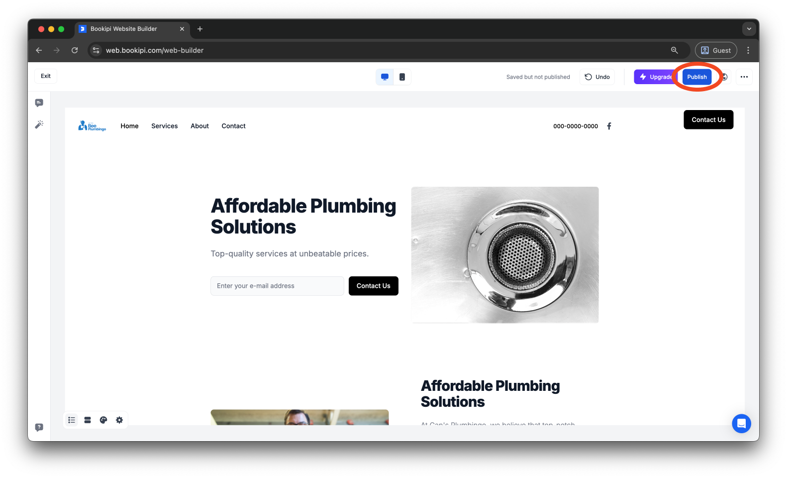 Uncategorized - How to add, edit, rename, and delete a page in Bookipi AI Website Builder - 7