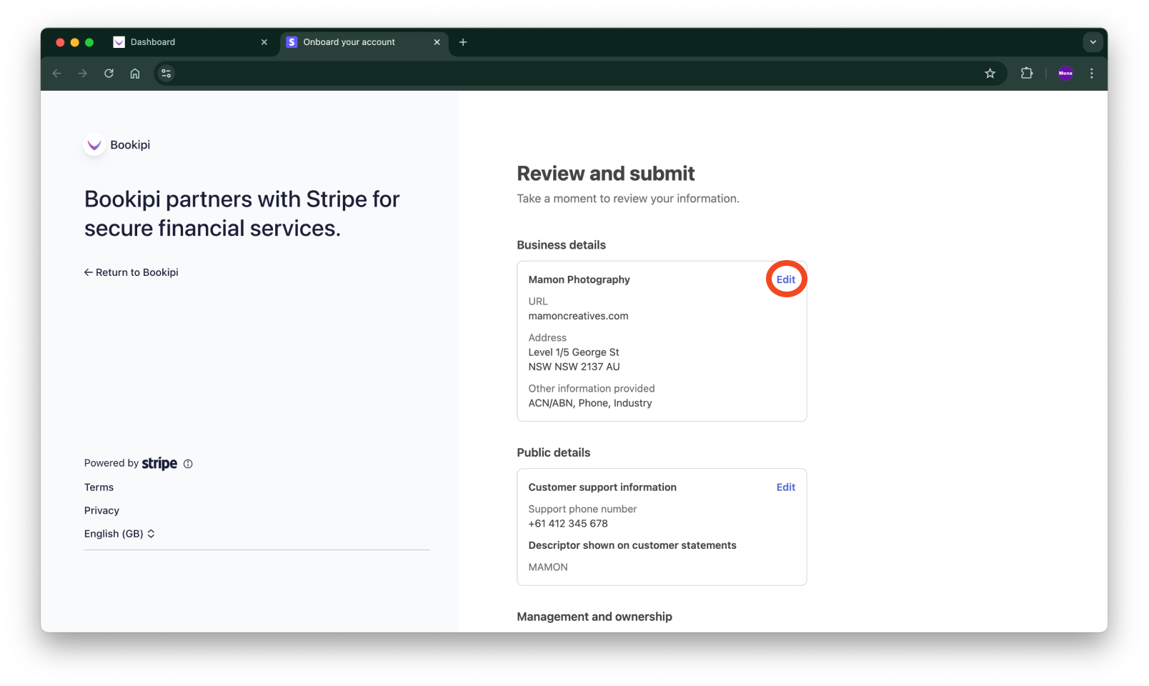 Invoice Web V2 - How to activate payments on web - 19
