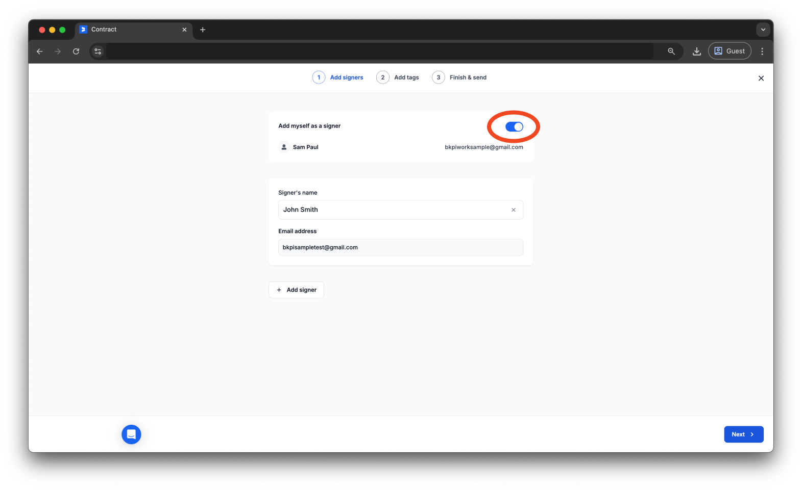 Uncategorized - How to create and send an AI Contract with Bookipi eSign - 23