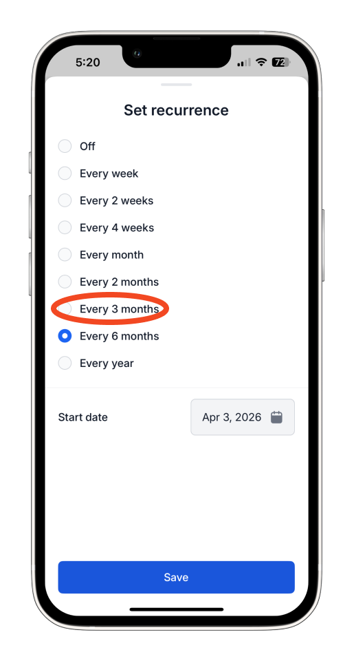 Uncategorized - How to edit a recurring invoice using the Bookipi mobile app - 4
