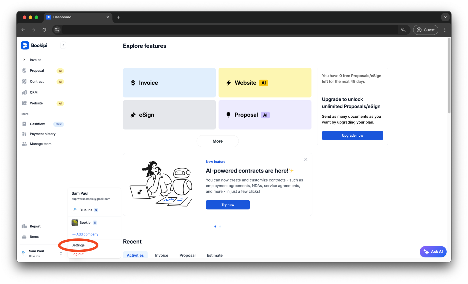 Invoice Web V2 - How to turn off card payments on Web - 2
