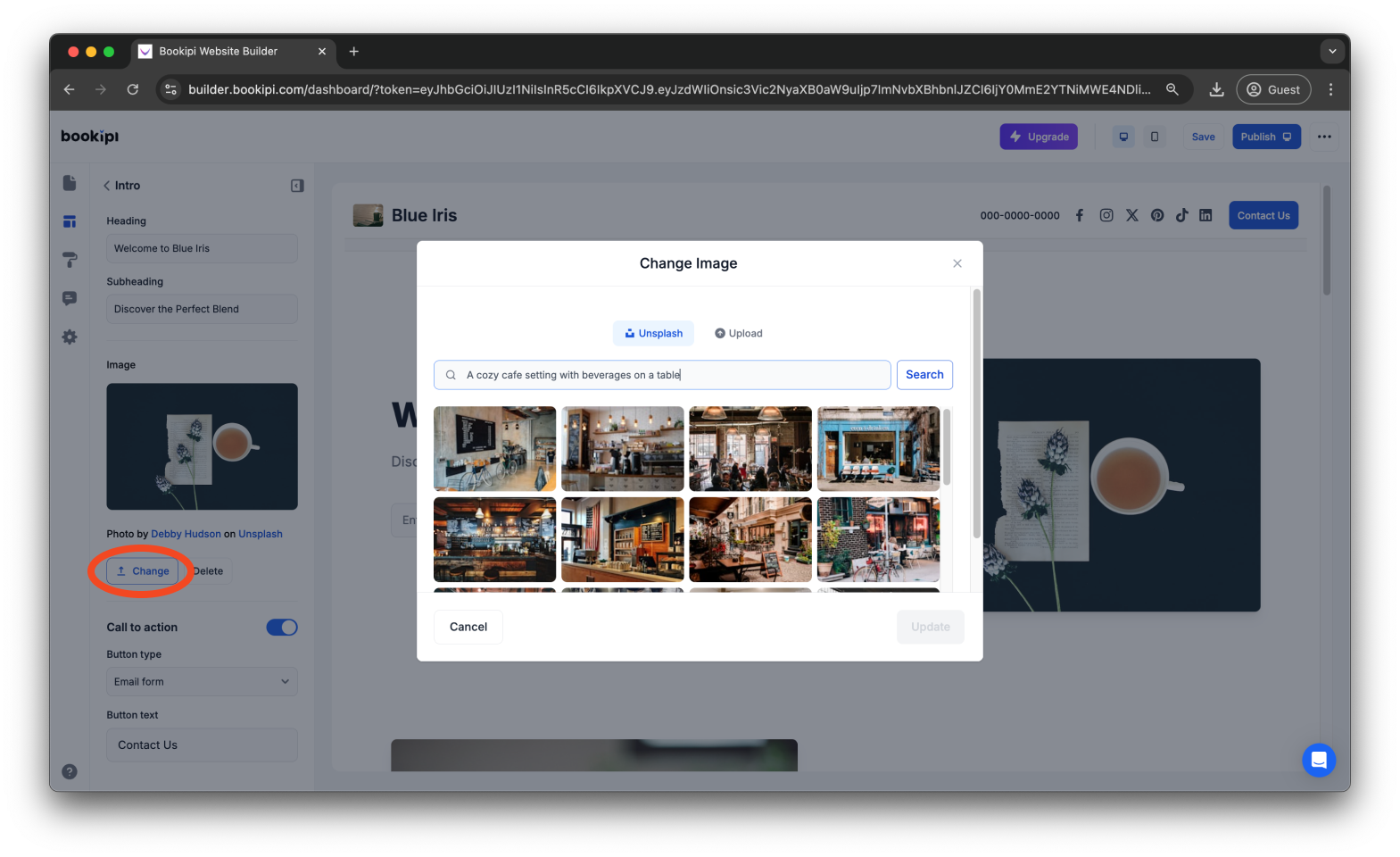 Uncategorized - How to edit your website introduction in Bookipi AI Website Builder - 6