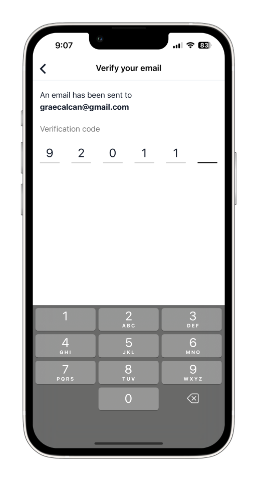 Invoice Mobile App - How to verify your account - 10