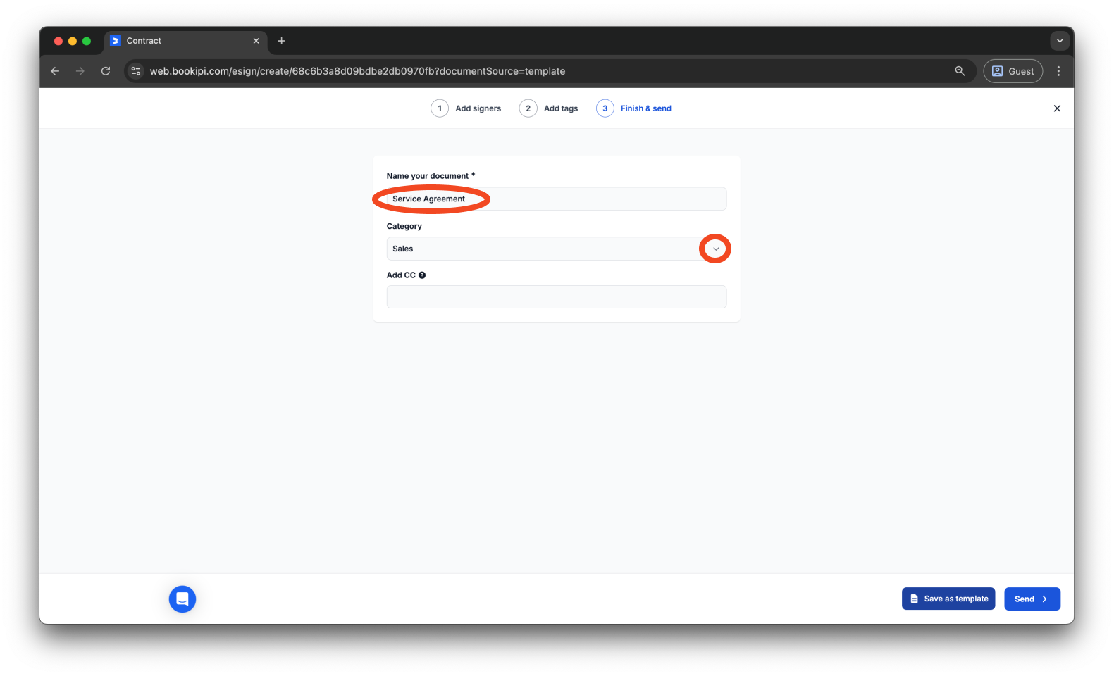 Uncategorized - How to sign your own document using Bookipi eSign - 10