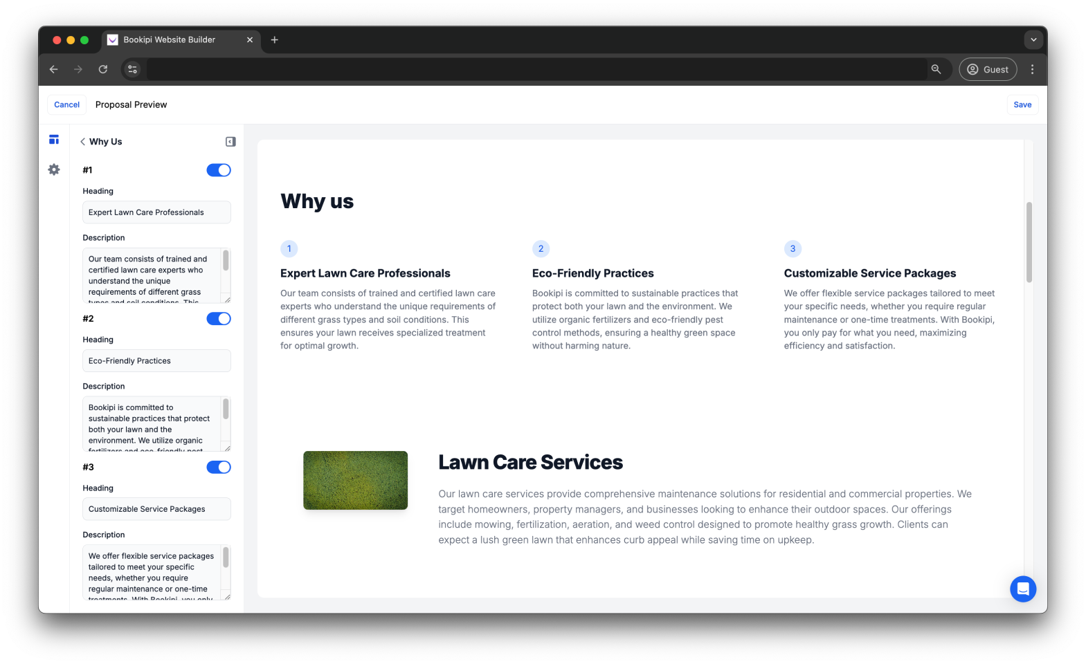 Uncategorized - How to edit your Why Us section on Proposal AI - 9