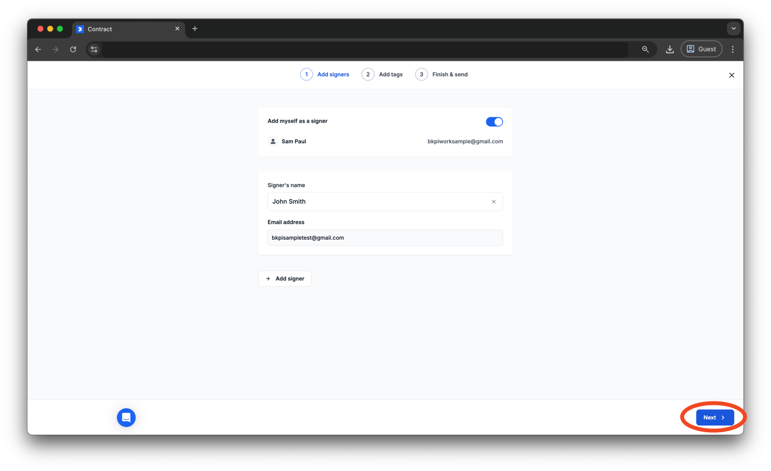 Uncategorized - How to create and send an AI Contract with Bookipi eSign - 24
