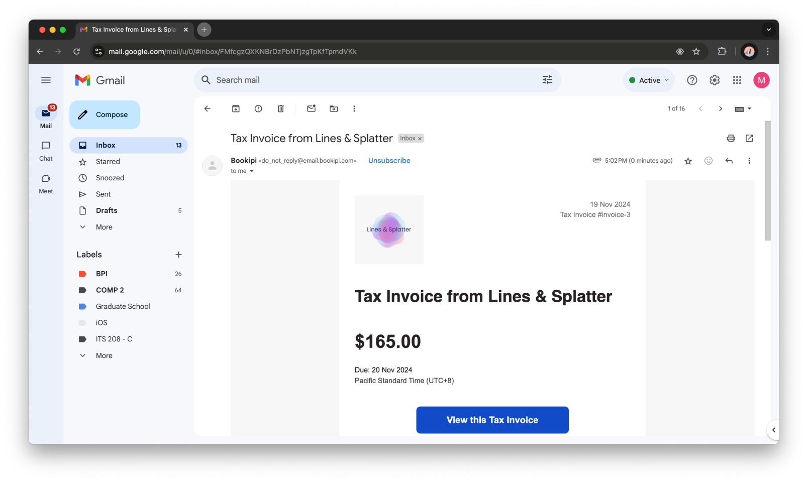 Invoice Web V2 - How to request a signature from customers - 7