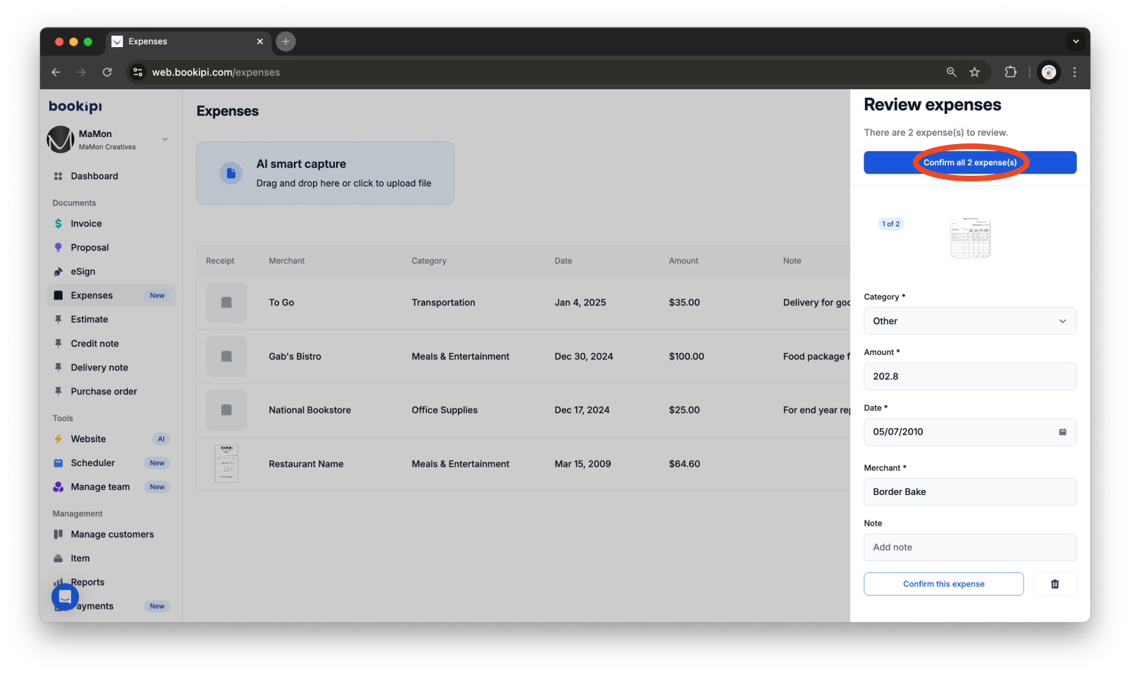 Uncategorized - How to sync Expenses to your Gmail account on the Web app - 10