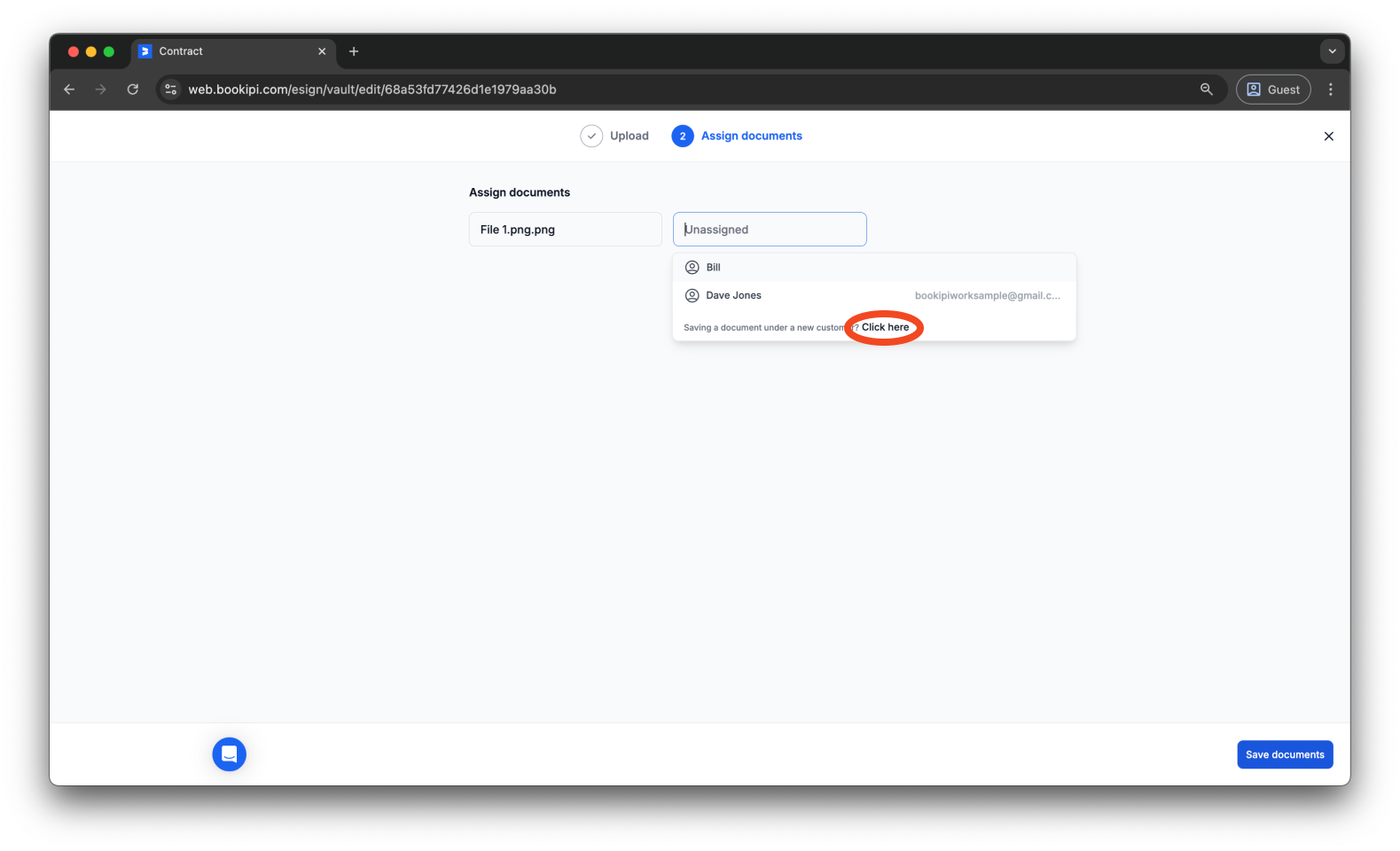 Uncategorized - How to save and store your documents using Bookipi eSign - 7