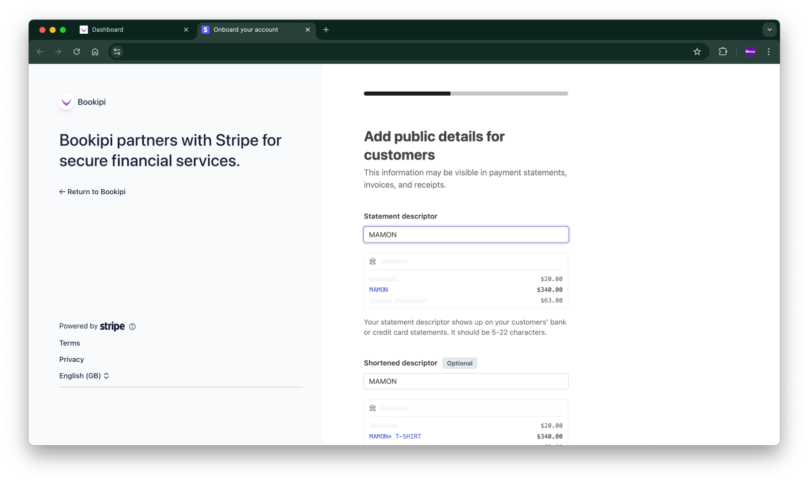 Invoice Web V2 - How to activate payments on web - 12