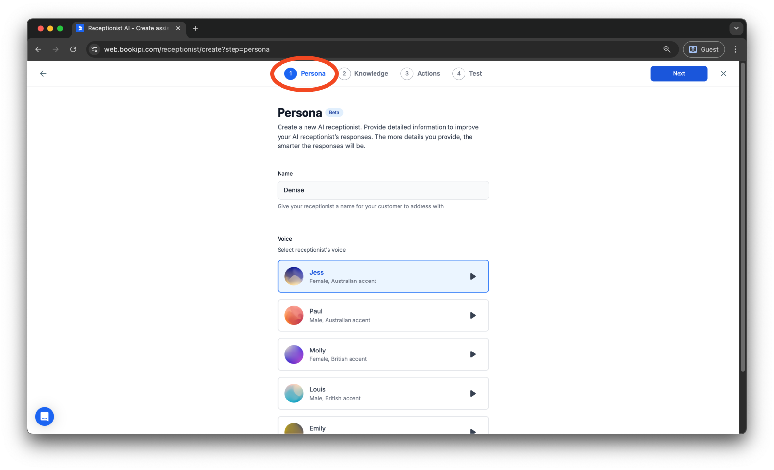 Uncategorized - How to edit your Bookipi AI Receptionist - 4