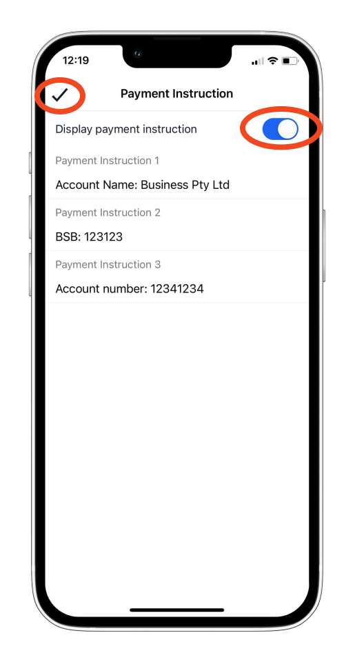 Invoice Mobile App - How to set up your company - 10