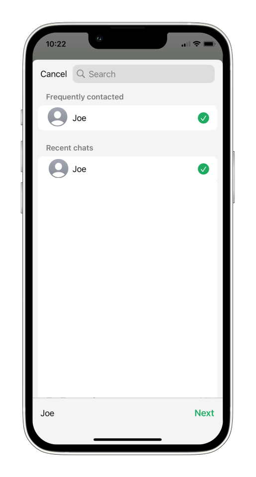 Invoice Mobile App - How to send an invoice as a PDF - 6