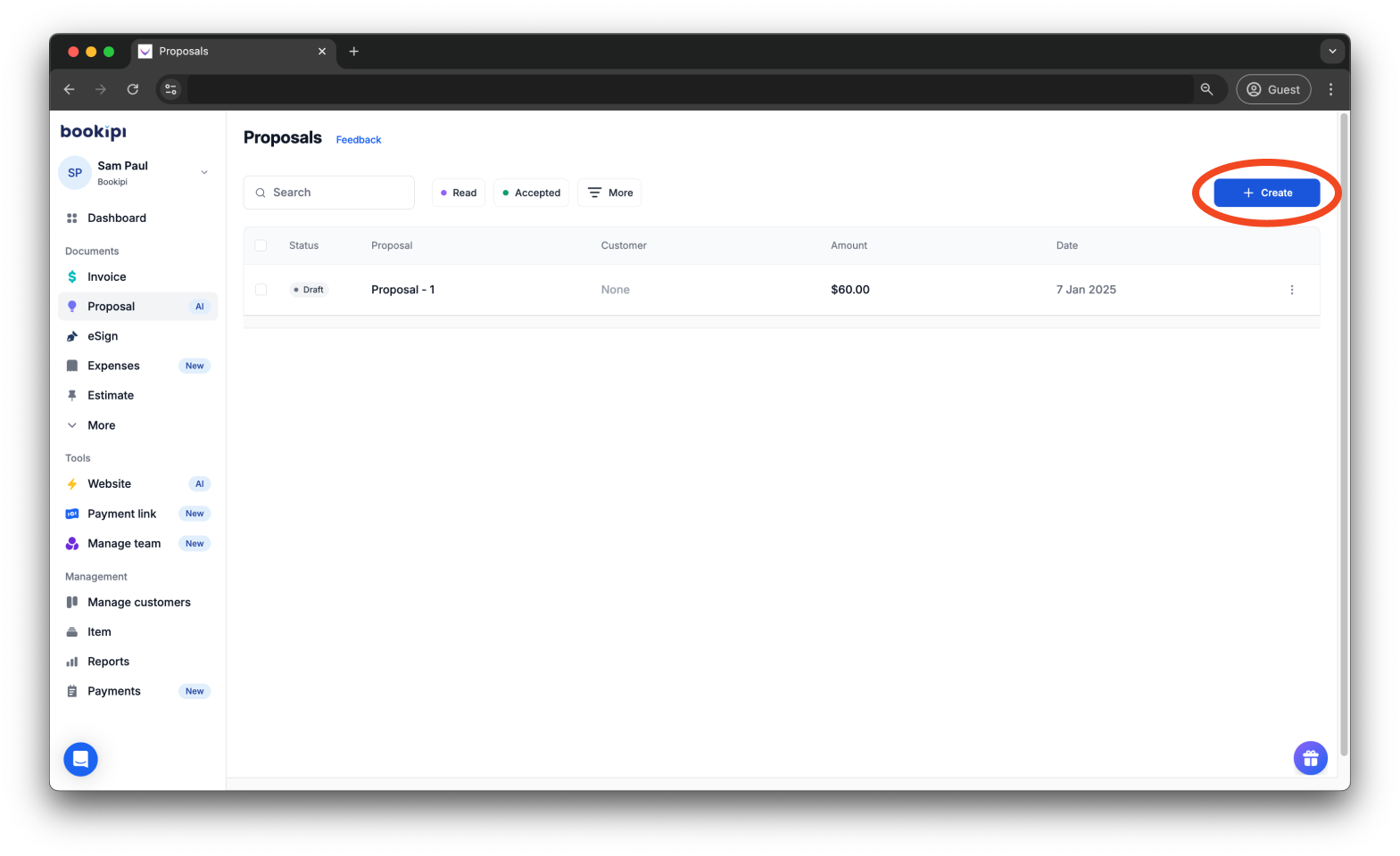 Uncategorized - How to enable/disable FAQs on Proposal AI - 2