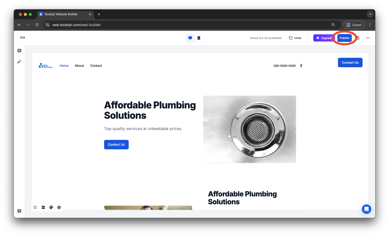 Uncategorized - How to add, edit, rename, and delete a page in Bookipi AI Website Builder - 26