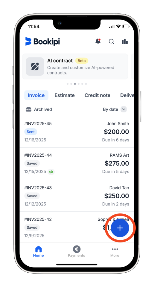 Uncategorized - How to customize your invoice and other documents in the mobile app - 1