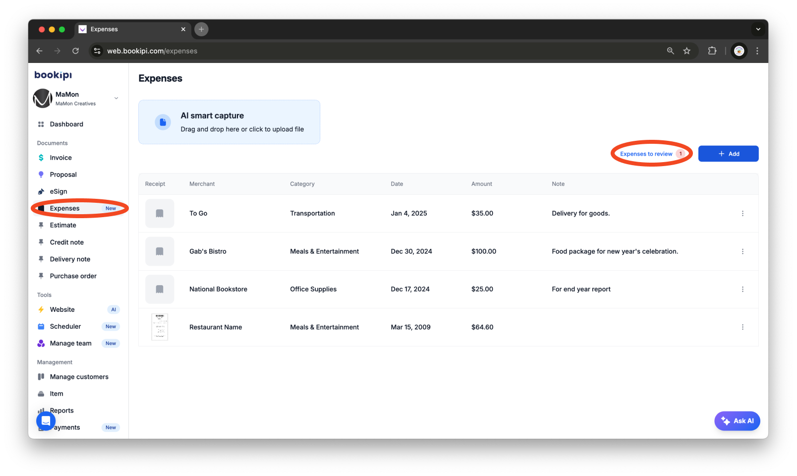 Uncategorized - How to sync Expenses to your Gmail account on the Web app - 9