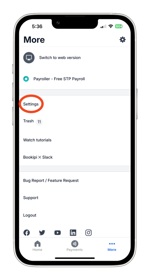 Uncategorized - How to add a deposit on the invoice using the mobile app - 2