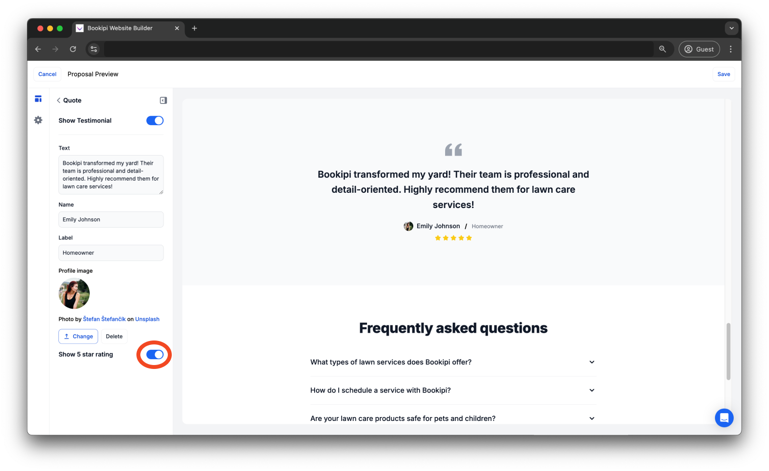 Uncategorized - How to add/edit a testimonial to your Proposal AI - 11