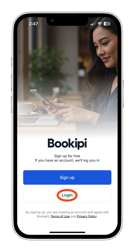 Invoice Mobile App - How to reset your password - 1