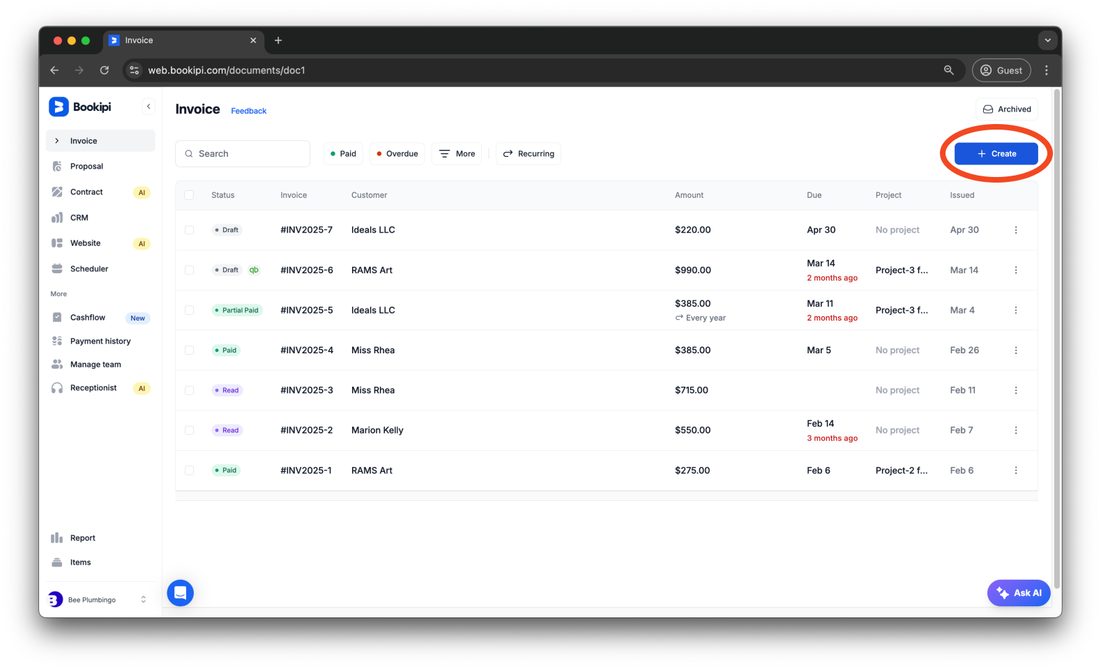 Invoice Web V2 - How to add a signature to invoices - 7