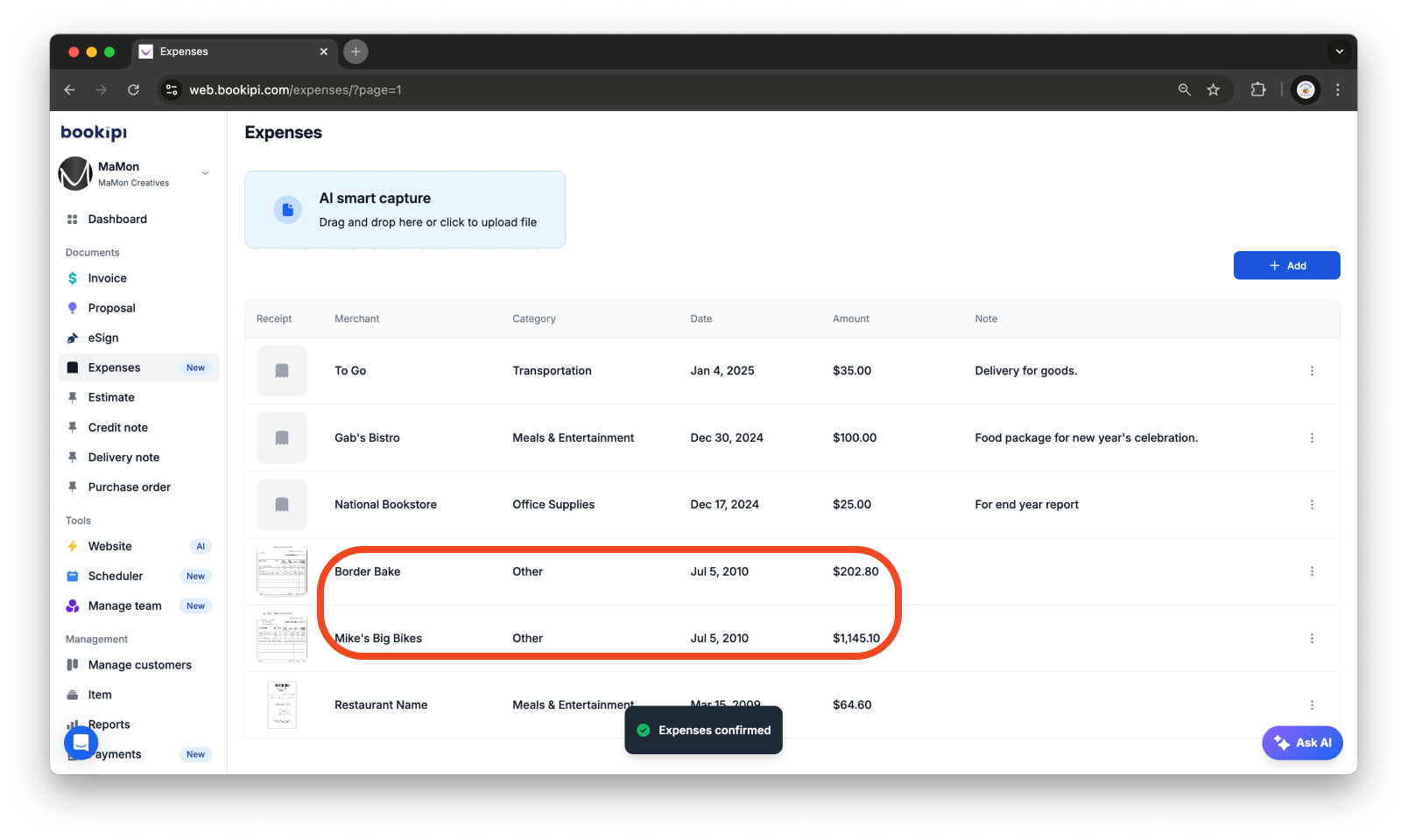 Uncategorized - How to sync Expenses to your Gmail account on the Web app - 11