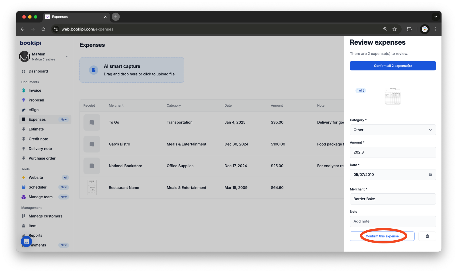 Uncategorized - How to sync Expenses to your Gmail account on the Web app - 12